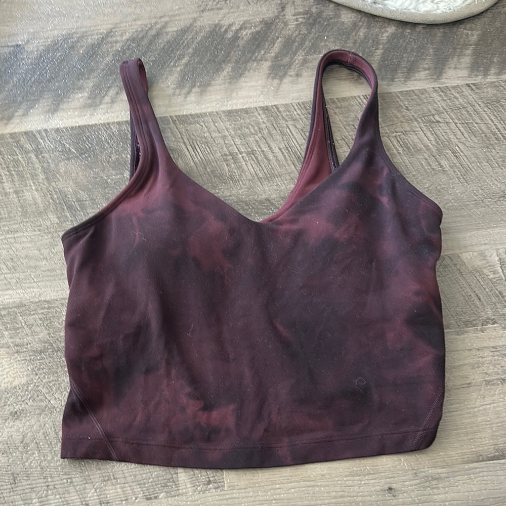 Diamond dye align tank